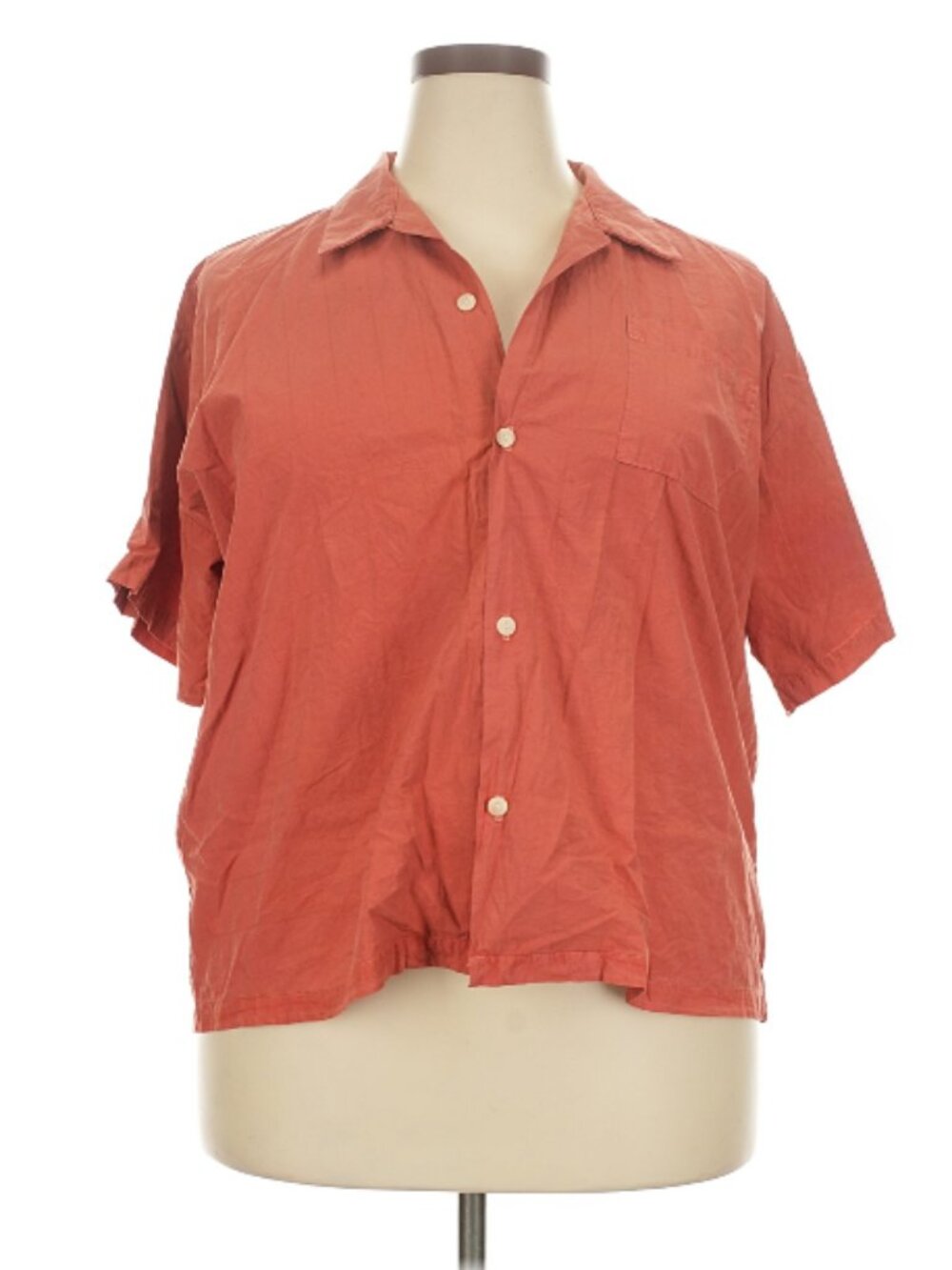 Rudy Jude Portuguese School Shirt in Rust XXL